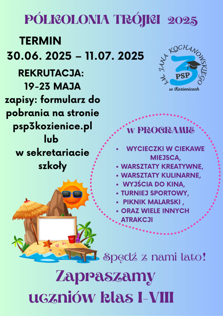 PÓŁKOLONIA 2025