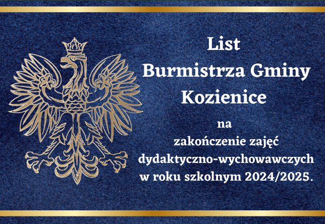 List Burmistrza Gminy Kozienice