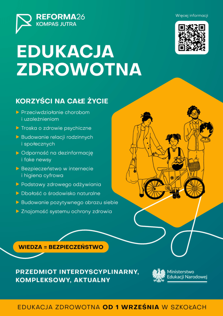 Edukacja zdrowotna plakat