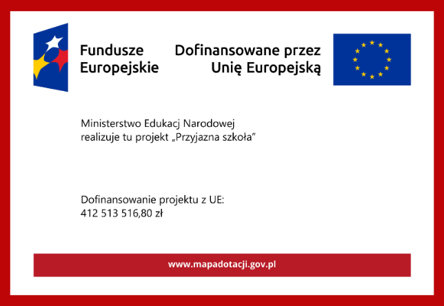 Przyjazna szkoła - Fundusz Europejski