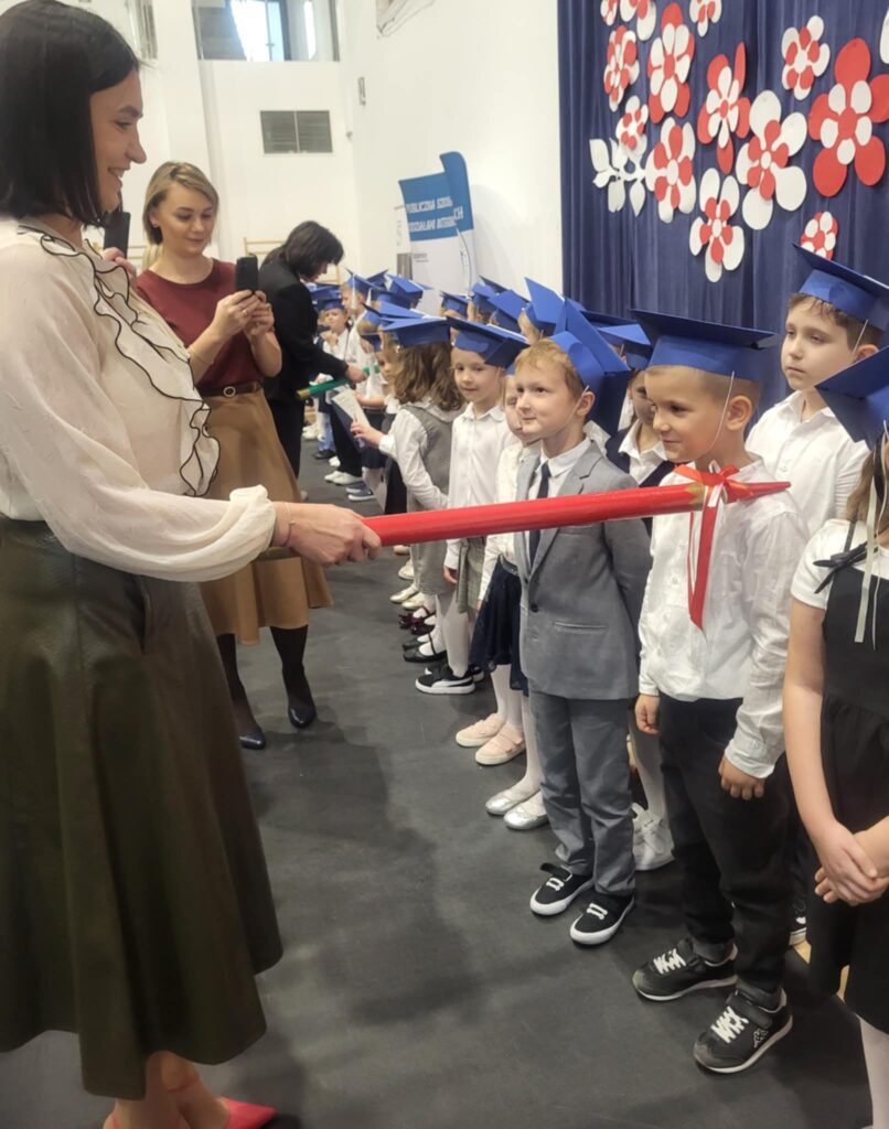 Pasowanie na ucznia.