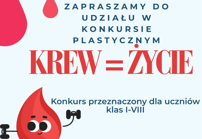 Konkurs plastyczny KREW = ŻYCIE