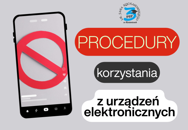 procedury korzystania z urządzeń elektronicznych
