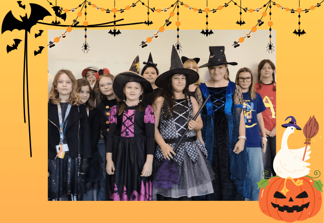 Halloweenowa zabawa w naszej szkole!