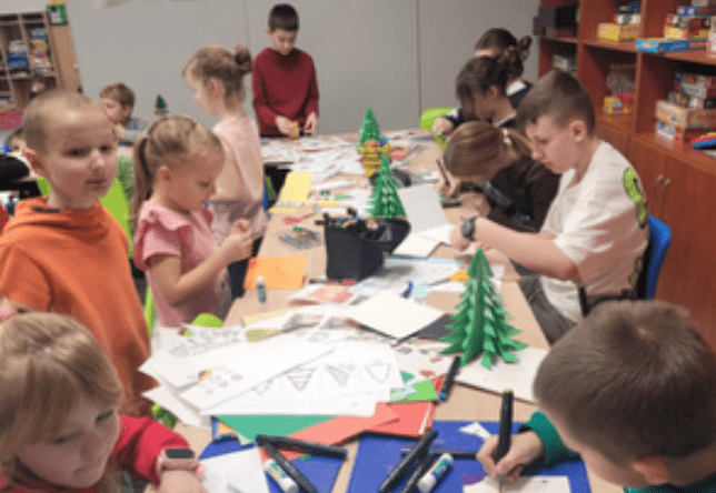 Udział w akcji "Świąteczna Poczta"