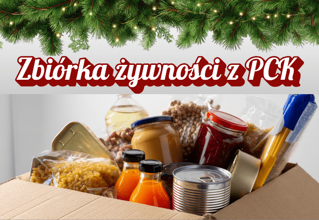 Zbiórka żywności z PCK