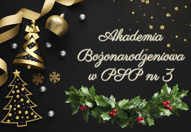 Akademia Bożonarodzeniowa w PSP nr 3