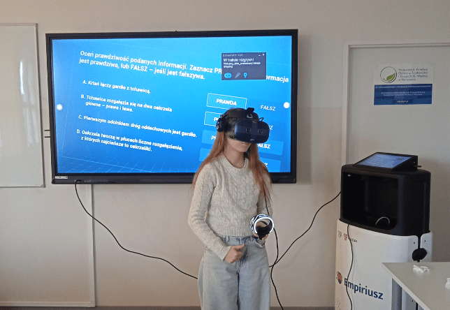 Układ oddechowy z Empiriuszem w klasie VII