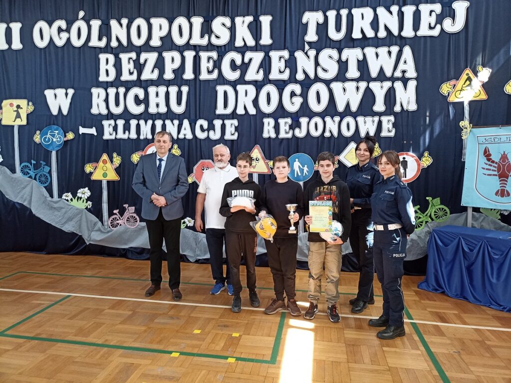 Eliminacje rejonowe XLVII Ogólnopolskiego Turnieju Bezpieczeństwa w Ruchu Drogowym w Starych Zawadach gm. Jedlińsk 23.04.2026r.