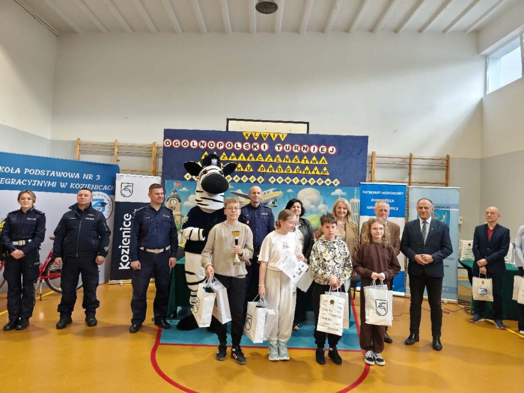 Eliminacje powiatowe XLVII Ogólnopolskiego Turnieju Bezpieczeństwa w Ruchu Drogowym, które odbyły się 9.04.2026r. w Publicznej Szkole Podstawowej nr 3 z Oddziałami Integracyjnymi w Kozienicach