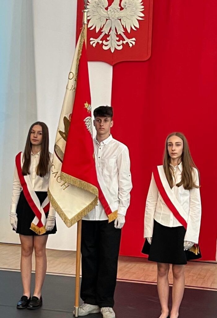 Przedstawiciele Pocztu Sztandarowego/