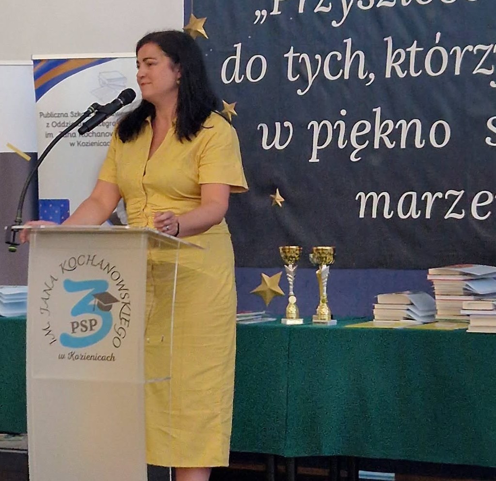 Przewodnicząca Rady rodziców - Sylwia Borek