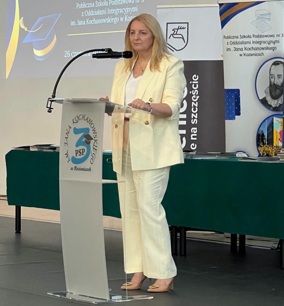 Dyrektor Wydziału Edukacji Małgorzata Wolszczak