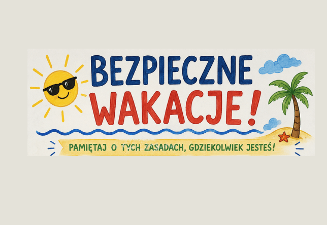 Bezpieczne wakacje !!