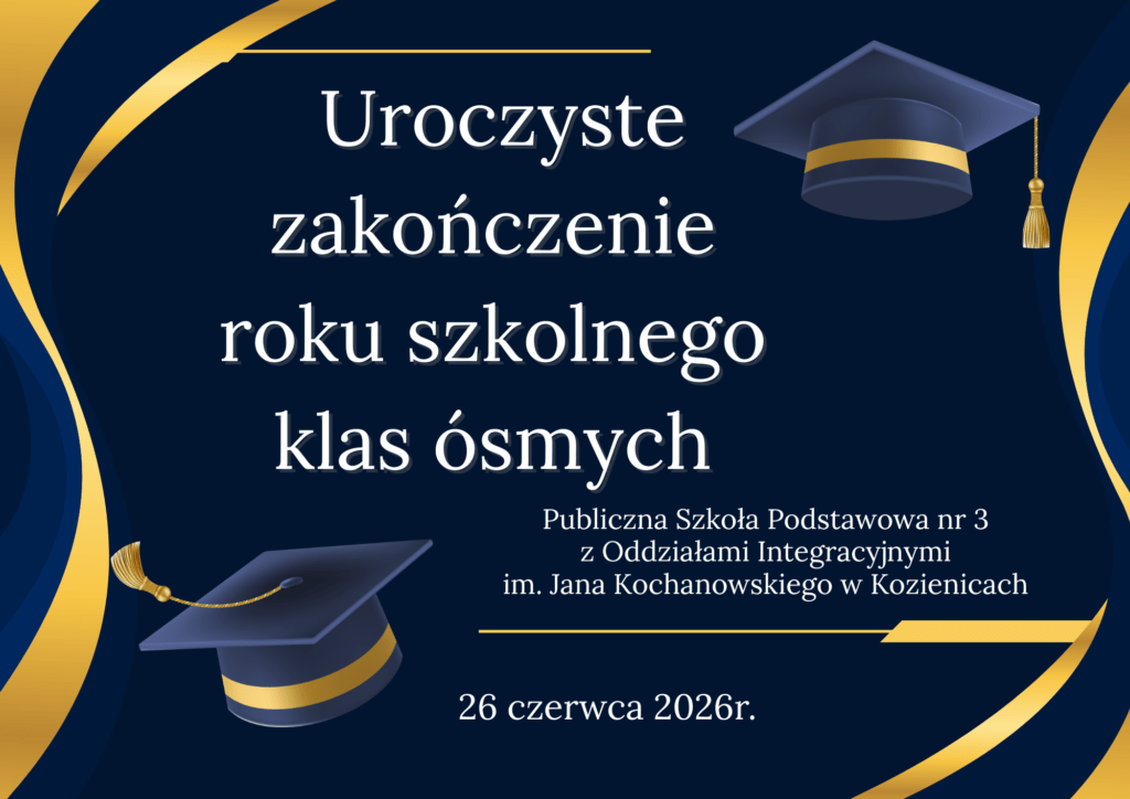 Zakończenie roku szkolnego klas ósmych